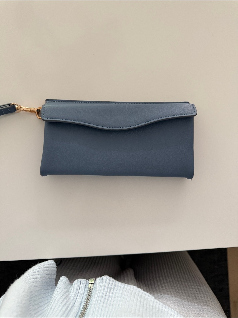 a new day Blue Wristlet Clutch